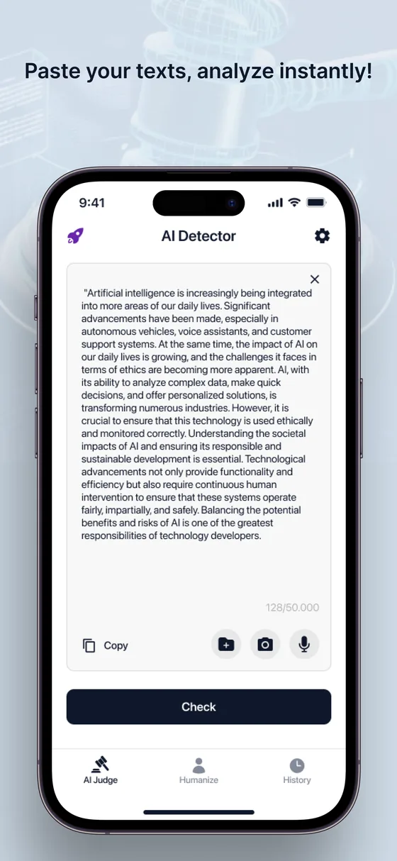 Judgr App Screenshot 1 - Results View